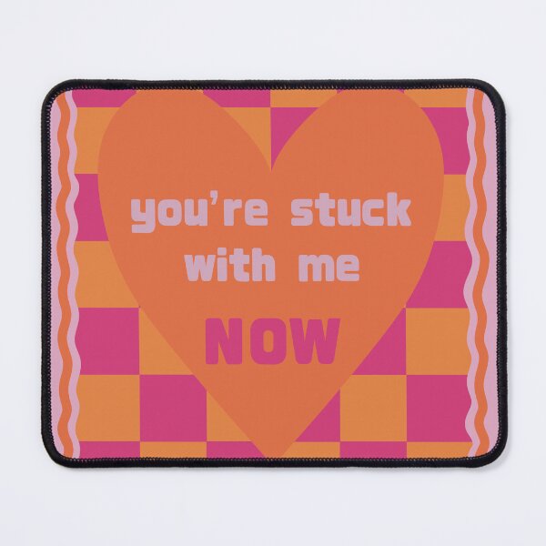 Item preview, Funny Love Card | You’re Stuck With Me Now designed and sold by ByNiks.