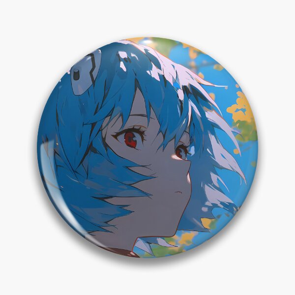 Item preview, Rei Ayanami Neon Genesis Evangelion Autumn Leaves Blue Sky Quiet Mood designed and sold by PMartistStudio.