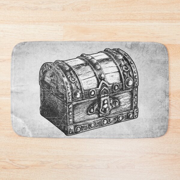 Item preview, Medieval Treasure Chest Pirate Loot Dark Fantasy Gothic designed and sold by Ghoul Enterprises.