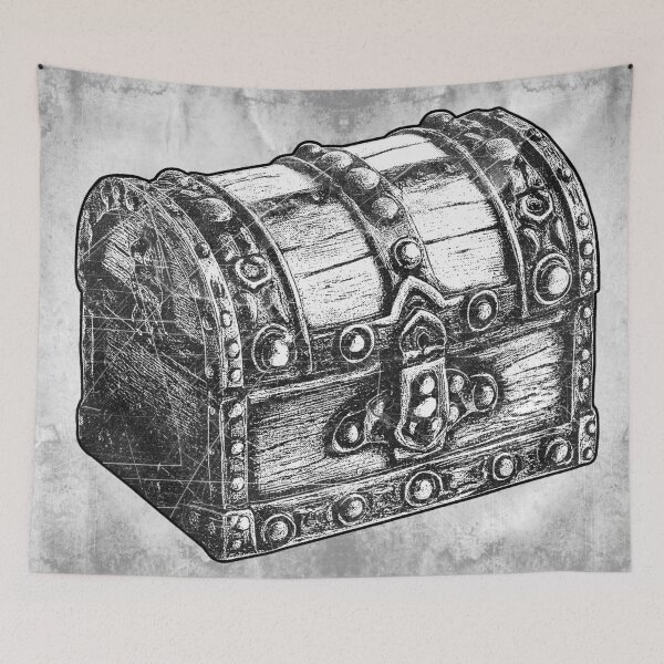 Item preview, Medieval Treasure Chest Pirate Loot Dark Fantasy Gothic designed and sold by Ghoul Enterprises.