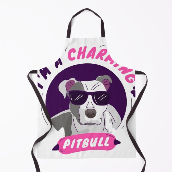 Item preview, I'm a Charming Pitbull - Cute Dog with Sunglasses Illustration designed and sold by GenZFashion000.