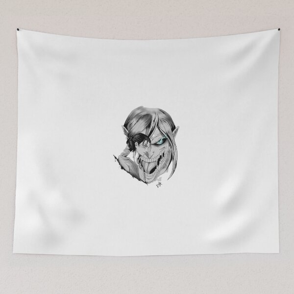 Item preview, on Titan Eren Yeager Titan Face Anime Art designed and sold by Snowdog-Art.