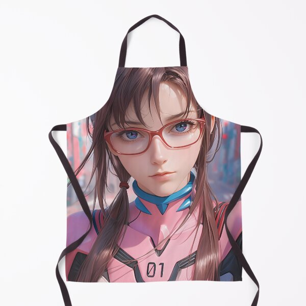 Item preview, Makinami Mari Neon Genesis Evangelion Pink Suit Glasses Stare designed and sold by PMartistStudio.