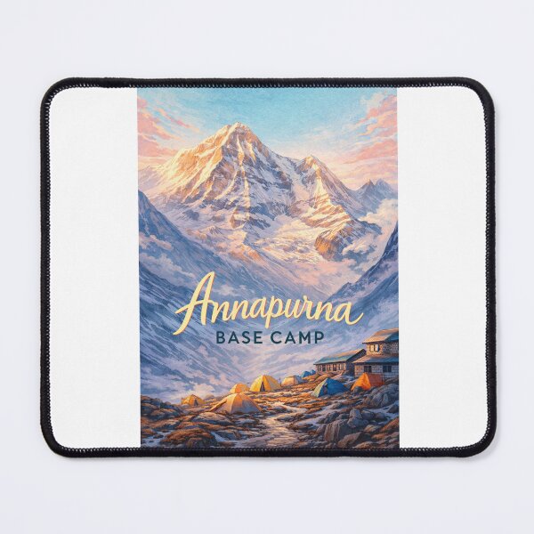 Item preview, Annapurna Base Camp Gandaki Nepal Himalaya Mountain Camp Route designed and sold by Aryabek.