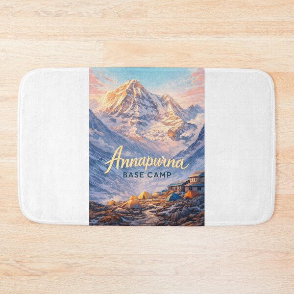 Item preview, Annapurna Base Camp Gandaki Nepal Himalaya Mountain Camp Route designed and sold by Aryabek.