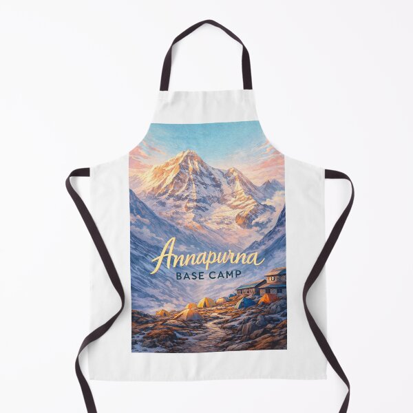 Item preview, Annapurna Base Camp Gandaki Nepal Himalaya Mountain Camp Route designed and sold by Aryabek.