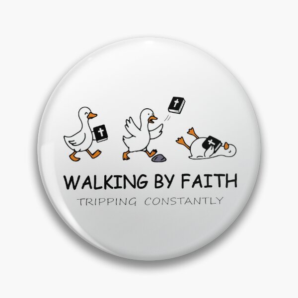 Item preview, Walking By Faith Tripping Constantly designed and sold by RamneekFraty.