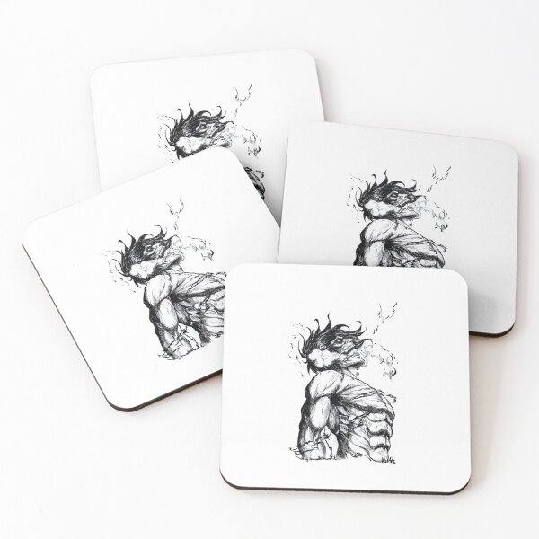 Item preview, Attack on Titan Eren Founding Titan Anime Art designed and sold by Snowdog-Art.
