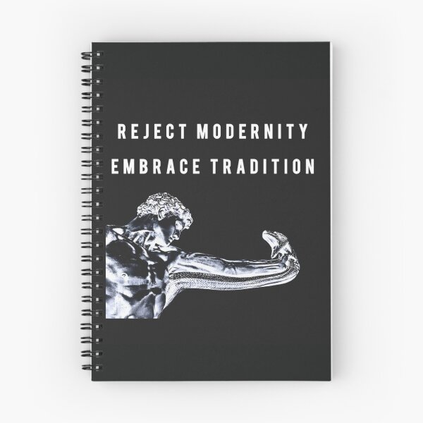 Item preview, Reject Modernity Embrace Tradition – Classical Philosophy Statue Aesthetic Design designed and sold by SirPercival117.