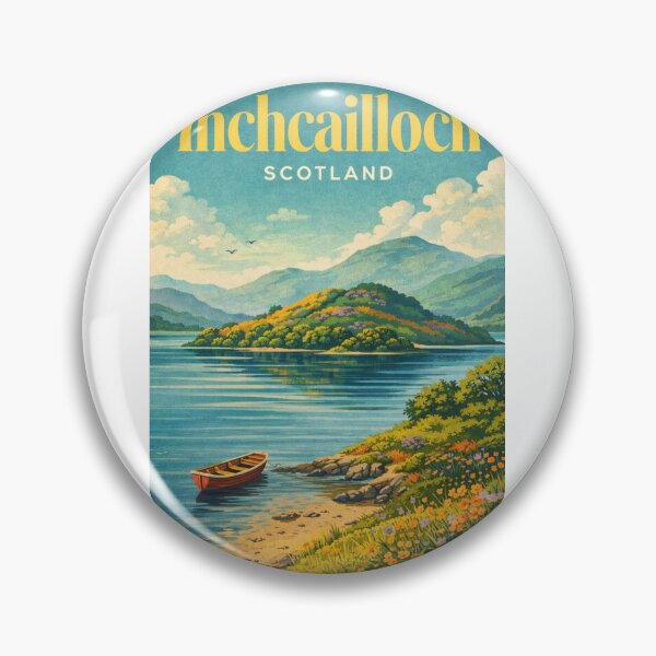 Item preview, Inchcailloch Island Loch Lomond Trossachs Scotland Highlands designed and sold by Aryabek.