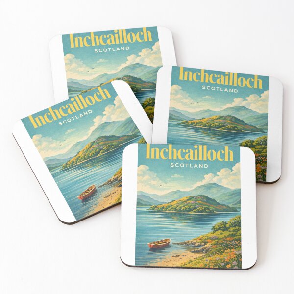 Item preview, Inchcailloch Island Loch Lomond Trossachs Scotland Highlands designed and sold by Aryabek.