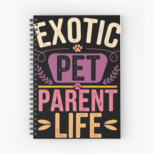 Item preview, Exotic Pet Parent Life - Retro Typography Pet Lover Design designed and sold by GenZFashion000.