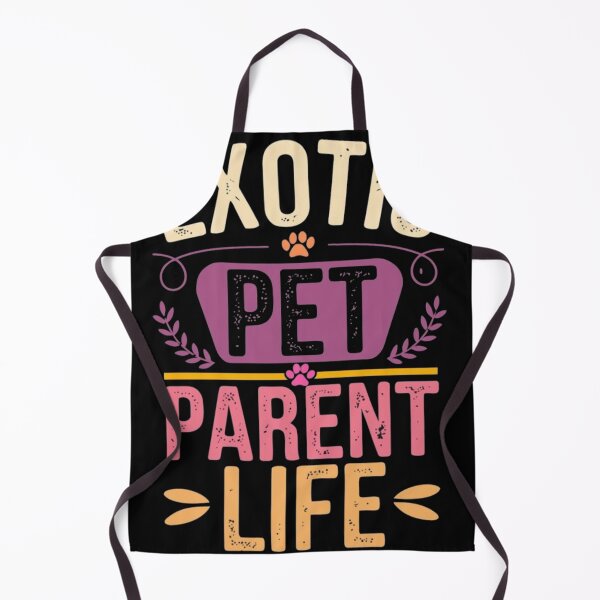 Item preview, Exotic Pet Parent Life - Retro Typography Pet Lover Design designed and sold by GenZFashion000.