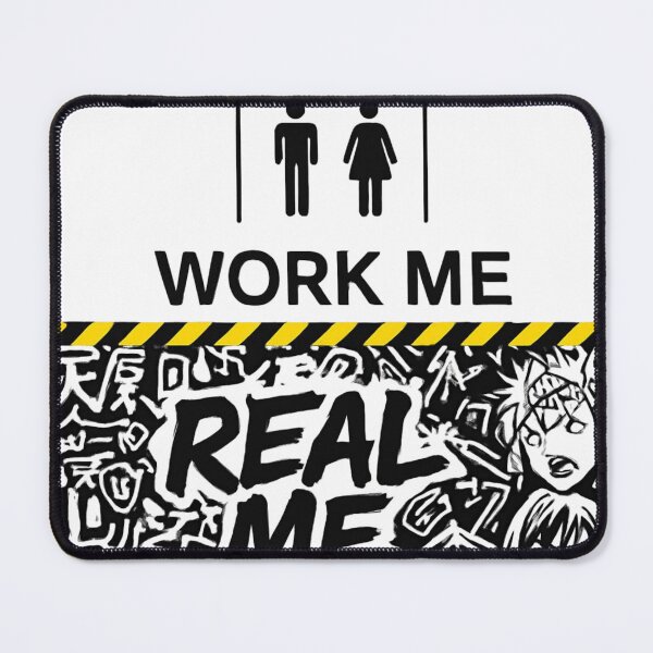 Item preview, Work Me Real Me — Severance Split Streetwear Graphic Tee designed and sold by RAWTHREAD77.