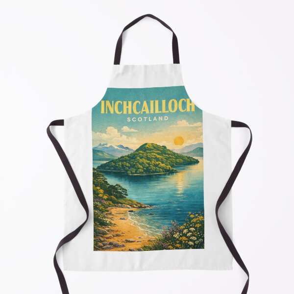 Item preview, Inchcailloch Sunset Loch Lomond Scottish Highlands Landscape designed and sold by Aryabek.