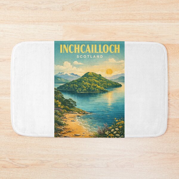 Item preview, Inchcailloch Sunset Loch Lomond Scottish Highlands Landscape designed and sold by Aryabek.