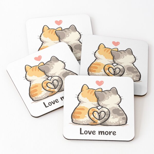 Item preview, Love More Cute Cats designed and sold by AlvelinaCP.