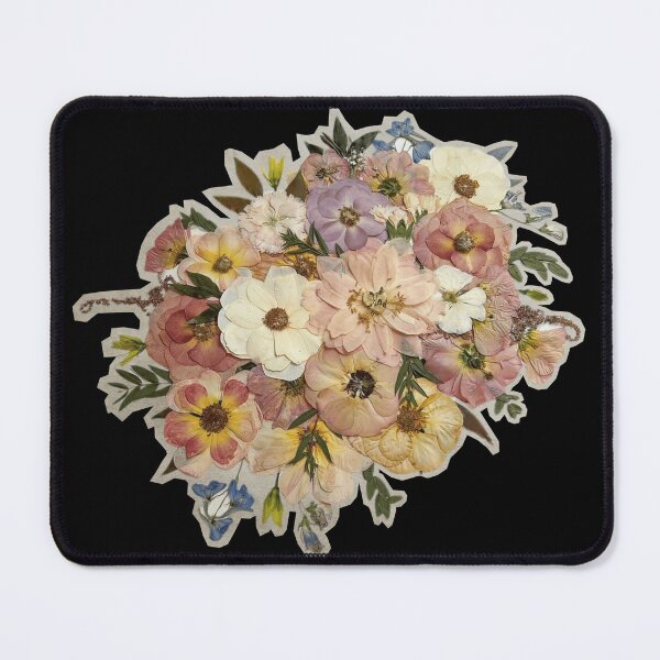Item preview, Vivid Cosy Dried Flowers On Black designed and sold by AnimaliaStar.