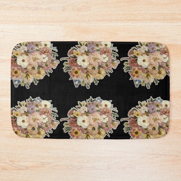 Item preview, Vivid Cosy Dried Flowers On Black designed and sold by AnimaliaStar.