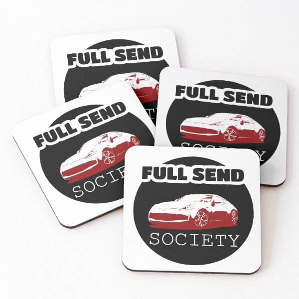 Item preview, Full Send Society Japanese Drift Street Racing Design designed and sold by Shadryx.