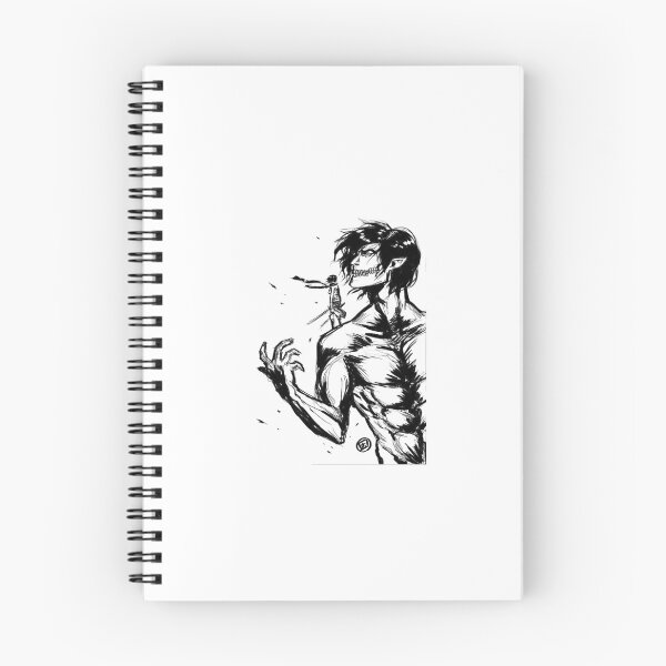 Item preview, Attack on Titan Eren Yeager Dark Anime Art designed and sold by Snowdog-Art.
