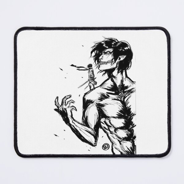 Item preview, Attack on Titan Eren Yeager Dark Anime Art designed and sold by Snowdog-Art.