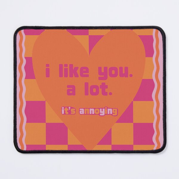Item preview, Funny Love Card | I Like You A Lot (It’s Annoying) designed and sold by ByNiks.