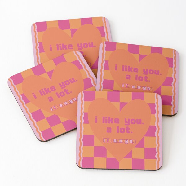 Item preview, Funny Love Card | I Like You A Lot (It’s Annoying) designed and sold by ByNiks.