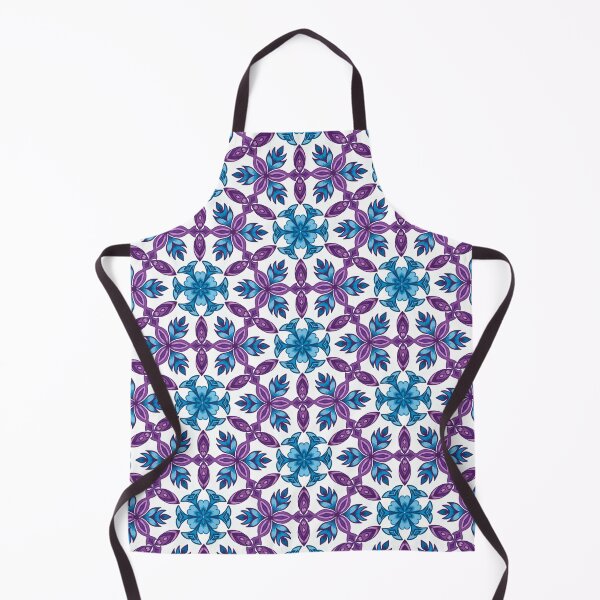 Item preview, Blue and purplefloral design designed and sold by Poplartree.