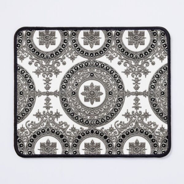 Item preview, Mythic Geometric QR Pattern – Futuristic Abstract Design for Merchandise designed and sold by ShaDeS-AI-Art.