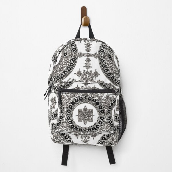 Item preview, Mythic Geometric QR Pattern – Futuristic Abstract Design for Merchandise designed and sold by ShaDeS-AI-Art.