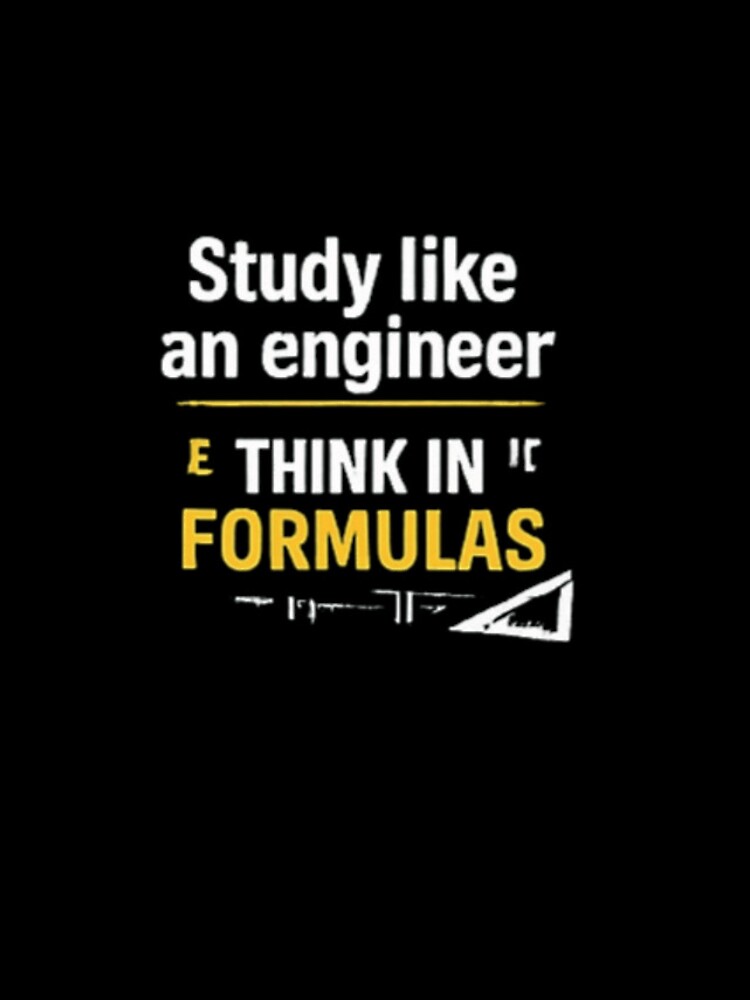 Thumbnail 4 of 4, iPhone Case, Study Like An Engineer: Think In Formulas - Math and Science Lover Design designed and sold by Mora2023.
