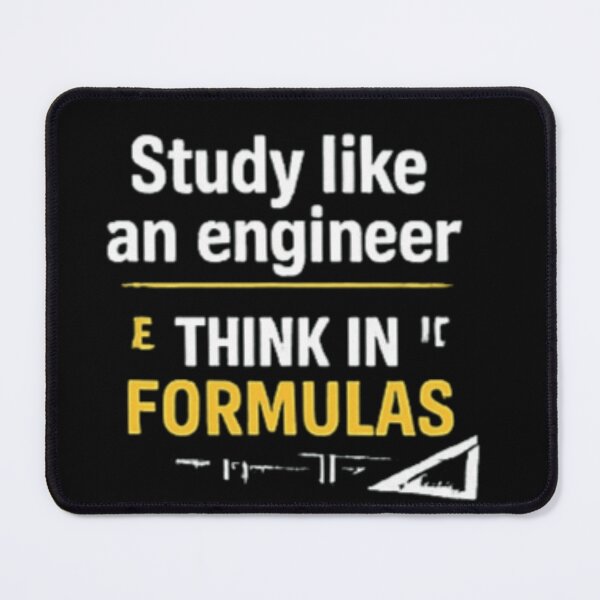 Item preview, Study Like An Engineer: Think In Formulas - Math and Science Lover Design designed and sold by Amr Darwish Graphic designer.