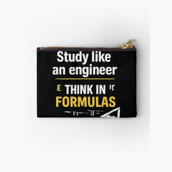 Item preview, Study Like An Engineer: Think In Formulas - Math and Science Lover Design designed and sold by Amr Darwish Graphic designer.
