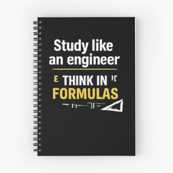 Item preview, Study Like An Engineer: Think In Formulas - Math and Science Lover Design designed and sold by Amr Darwish Graphic designer.