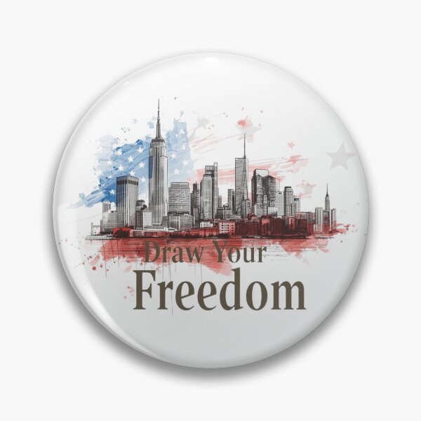 Item preview, Urban Sketcher USA – Draw Your Freedom designed and sold by KapiPrint.