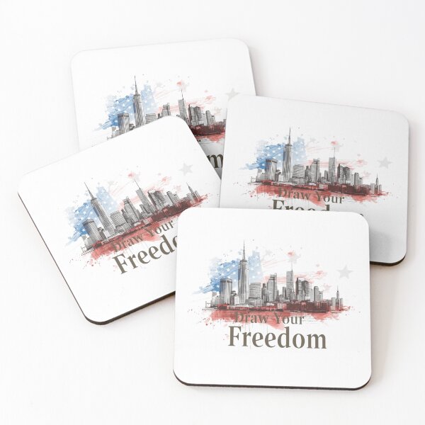 Item preview, Urban Sketcher USA – Draw Your Freedom designed and sold by KapiPrint.