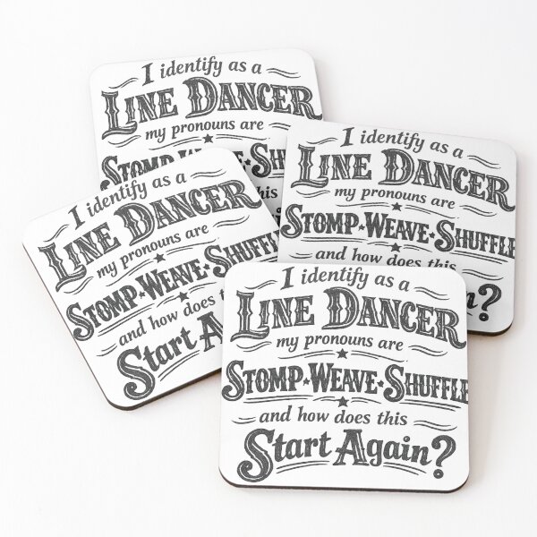 Item preview, Line Dancer Pronouns  designed and sold by Andyt.