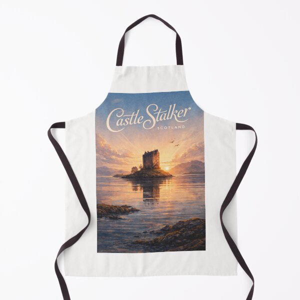 Item preview, Castle Stalker Loch Laich Argyll Scotland Coastal Highlands designed and sold by Places On Earth.