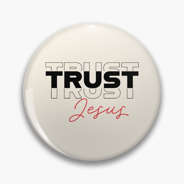 Item preview, Trust Jesus - Christian Design designed and sold by CrossCrafted.