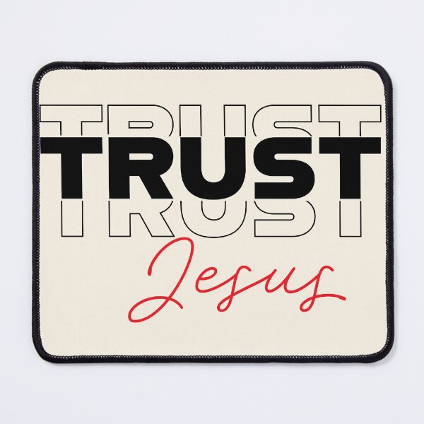 Item preview, Trust Jesus - Christian Design designed and sold by CrossCrafted.