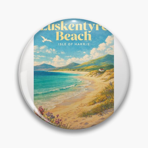 Item preview, Luskentyre Beach Isle of Harris Outer Hebrides Scotland Coast designed and sold by Places On Earth.