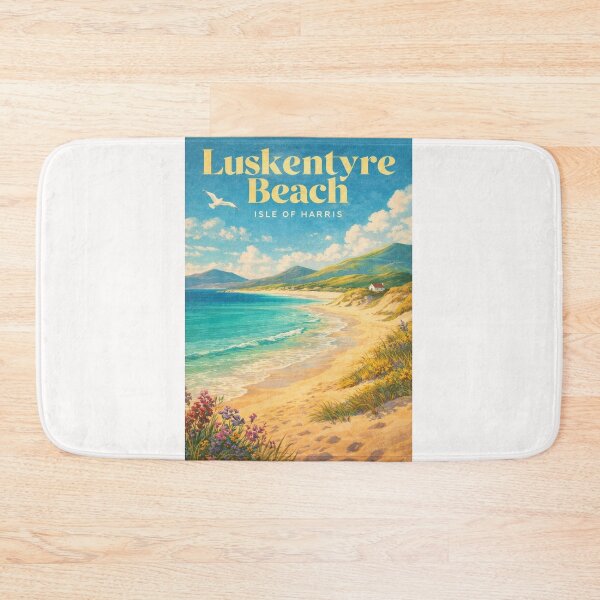 Item preview, Luskentyre Beach Isle of Harris Outer Hebrides Scotland Coast designed and sold by Places On Earth.