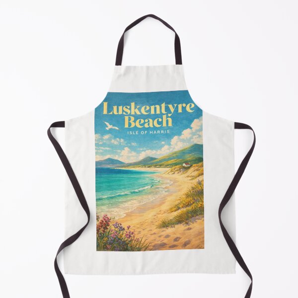 Item preview, Luskentyre Beach Isle of Harris Outer Hebrides Scotland Coast designed and sold by Places On Earth.