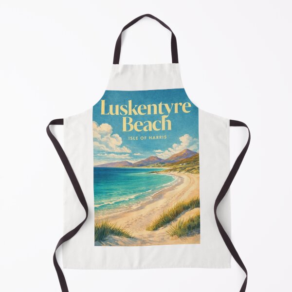 Item preview, Luskentyre Beach Turquoise Coast Isle of Harris Scotland Hebrides designed and sold by Places On Earth.