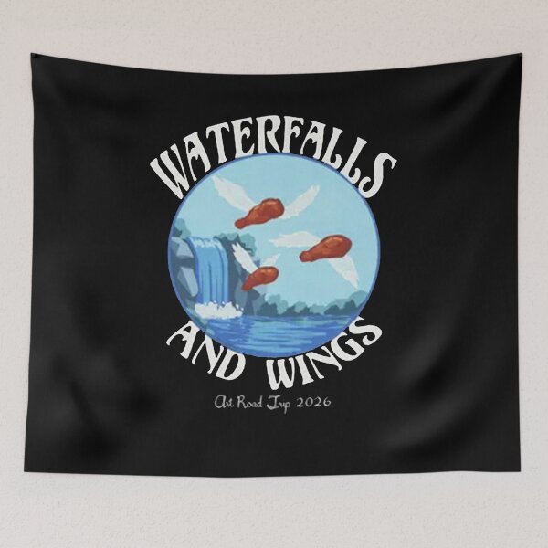 Item preview, Waterfalls and Wings  designed and sold by ZalcArtStore.