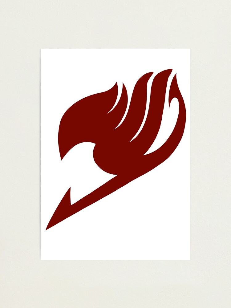 Impression Photo Symbole De Fairy Tail Guild Par Themangartist Redbubble