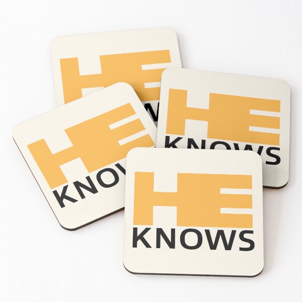 Item preview, He Knows - Christian Design designed and sold by CrossCrafted.