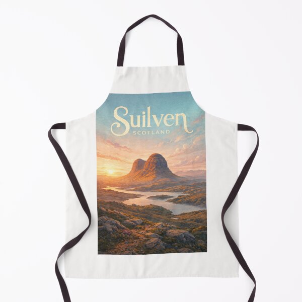 Item preview, Suilven Assynt Sutherland Northwest Highlands Scotland Sunset designed and sold by Places On Earth.