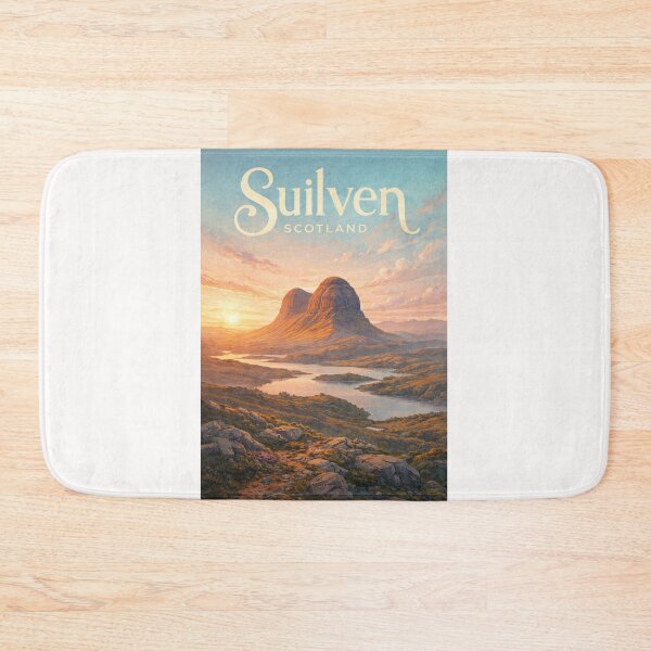 Item preview, Suilven Assynt Sutherland Northwest Highlands Scotland Sunset designed and sold by Places On Earth.